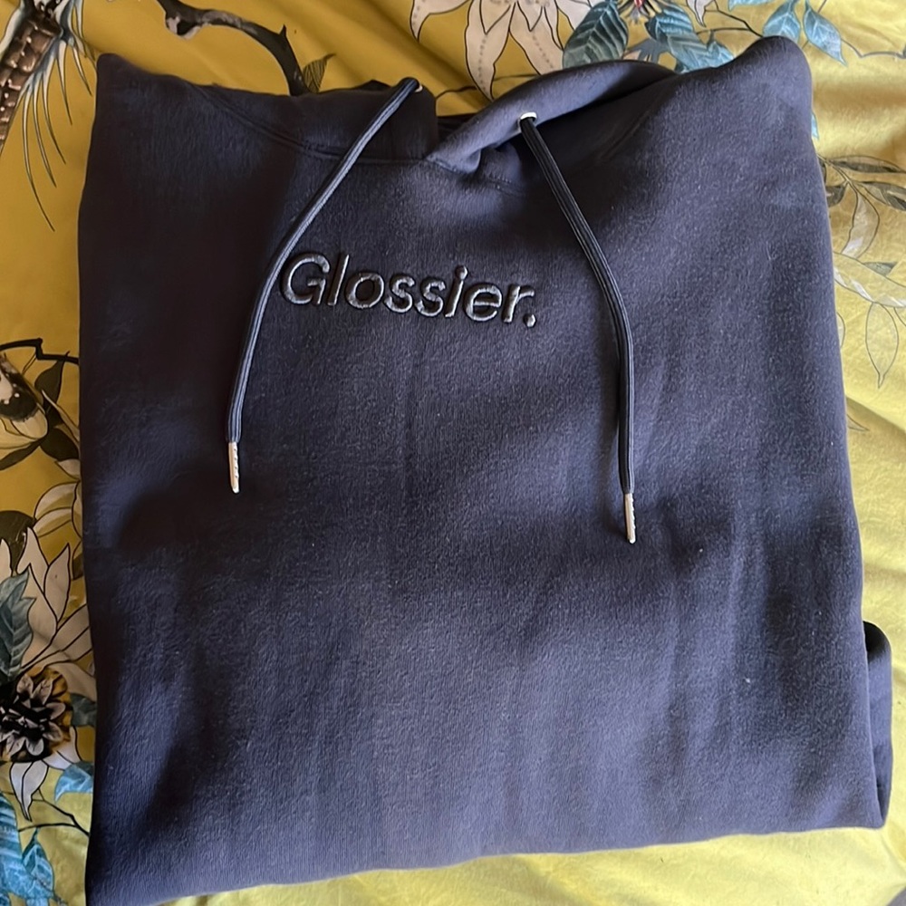 Glossier Black Hoodie Limited Edition